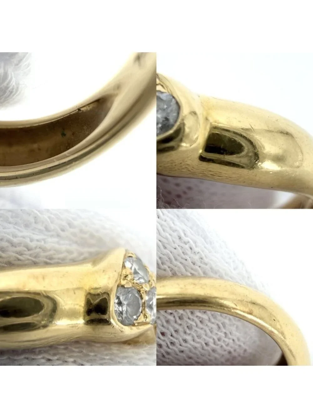 Tiffany & Co Ring Heart Friendship YG 18k Yellow Gold Diamond
